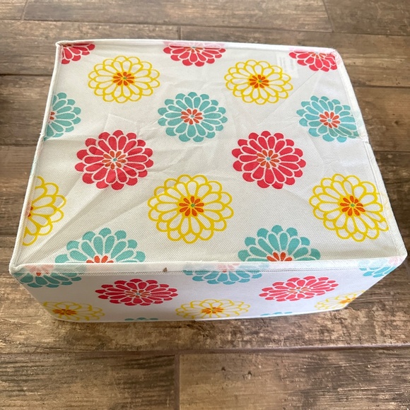 2 Waverly Large Cloth Storage Bins - Picture 2 of 3